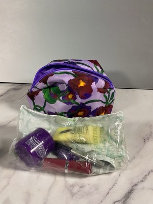 NWT Clinique X Johna Than Cohen 5 Cosmetic Bag And 5 Piece Gift Set