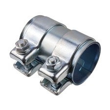Doppelschelle Rohrverbinder 55x95 mm für AUDI A3 A4 Golf 5 VW Passat 3C Auspuff