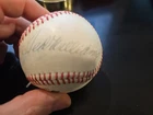 Multiple Hall Of Famers Signed Baseball
