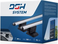 Barres de toit POINTS pour Peugeot PARTNER III MONOSPACE depuis 2019 max 90 kg