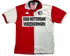 Kappa Feyenoord Rotterdam 2000 2001 VNTG Home Football Shirt Soccer Jersey, XXL