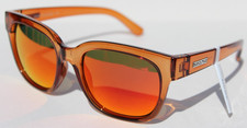 SUNCLOUD Affect POLARIZED Sunglasses Crystal Amber/Red Mirror NEW Smith 55