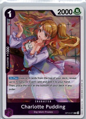 Legacy of the Master #OP12-071 Charlotte Pudding