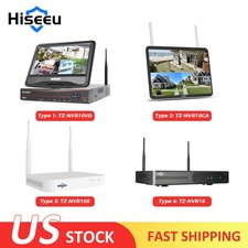 10CH Wifi NVR Network Video Recorder for Hiseeu Security IP Camera System No HDD