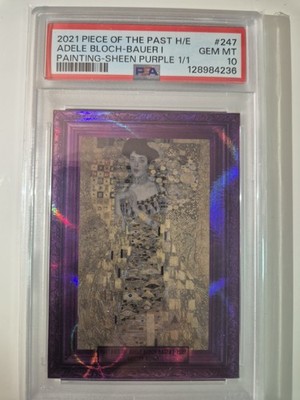2021 PIECES OF THE PAST PORTRAIT OF ADELE BLOCH-BAUER I 1/1 PSA 10 GUSTAV KLIMT