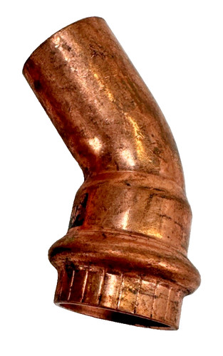 VIEGA 77053 ProPress 3/4" Press x FTG Street 45-Deg Elbow Copper Press Fitting