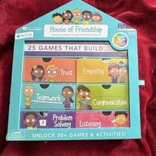 NUEVO Open The Joy Casa de la Amistad Hágalo Usted Mismo Amistad Casa de Juegos Kit para Niños 4-12