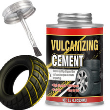 Chemical Vulcanizing Cement   Clear Tire Repair Glue, All Purpose Rubber Cement