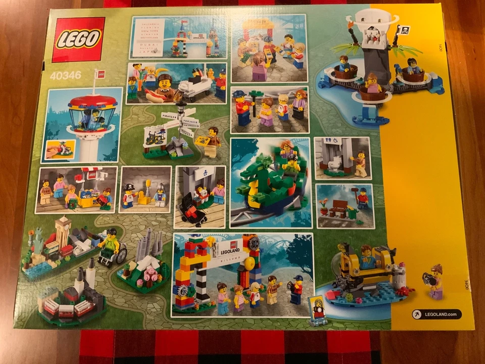 NEW LEGO Legoland Exclusive Legoland Theme Park 40346 ~ Free Shipping - Image 2 of 2