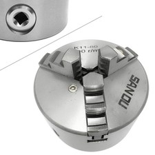 3'' K11-80 80mm Lathe Chuck 3 Jaw Self-Centering Milling Machine CNC Lathe Chuck