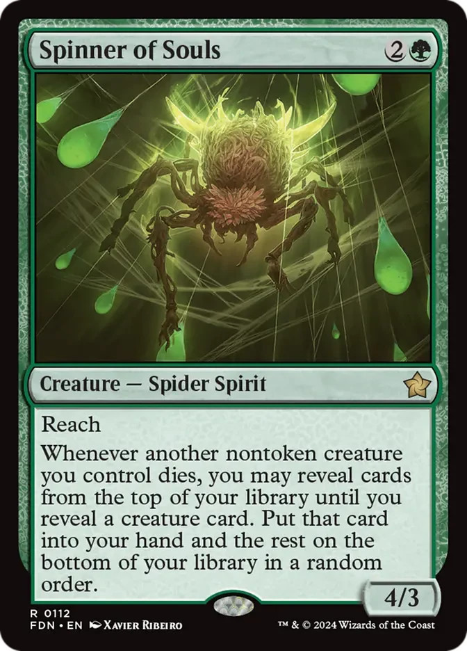 Spinner of Souls 112 R MTG FDN NM