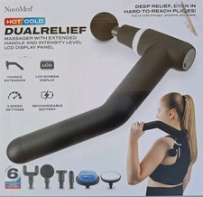 Pistola De Masaje Tejido Profundo Mango Extensi n Mejorado Port til US HOTCOLD