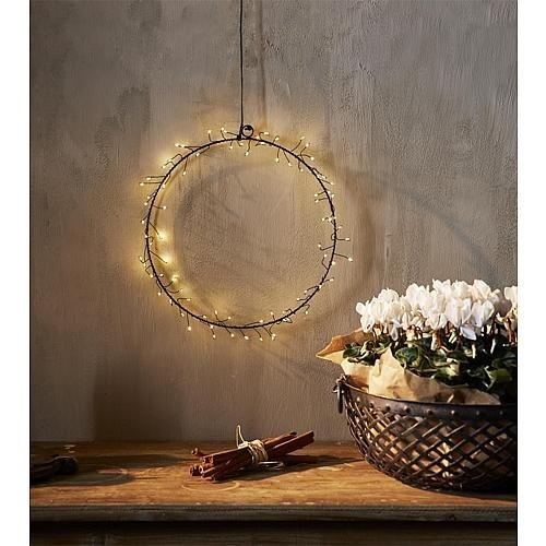 Led Kranz Ø30Cm Weihnachten Weihnachtsdeko Deko Beleuchtung Lichter Lichterkett-image
