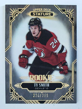 TY SMITH 2020-21 Upper Deck Stature Rookie /399 New Jersey Devils