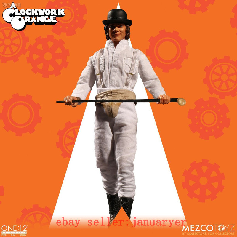 Perfect Mezco Toyz 1/12 Movie A Clockwork Orange Alex Action
