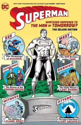 SUPERMAN WHATEVER HAPPENED TO THE MAN OF TOMORROW DELUXE HC HARDCOVER DC COMICS