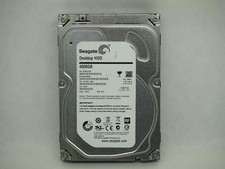 SEAGATE 4TB 3.5" SATA Desktop HDD Hard Drive ST4000DM000 Tested, Wiped