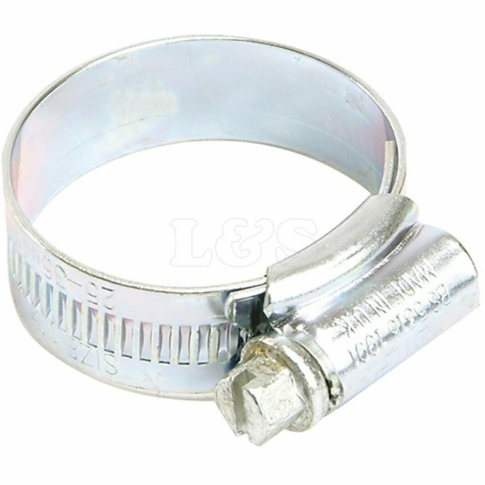 4 Zinc Protected Hose Clip 70 - 90mm (2.3/4 - 3.1/2in) by Jubilee - (Each)