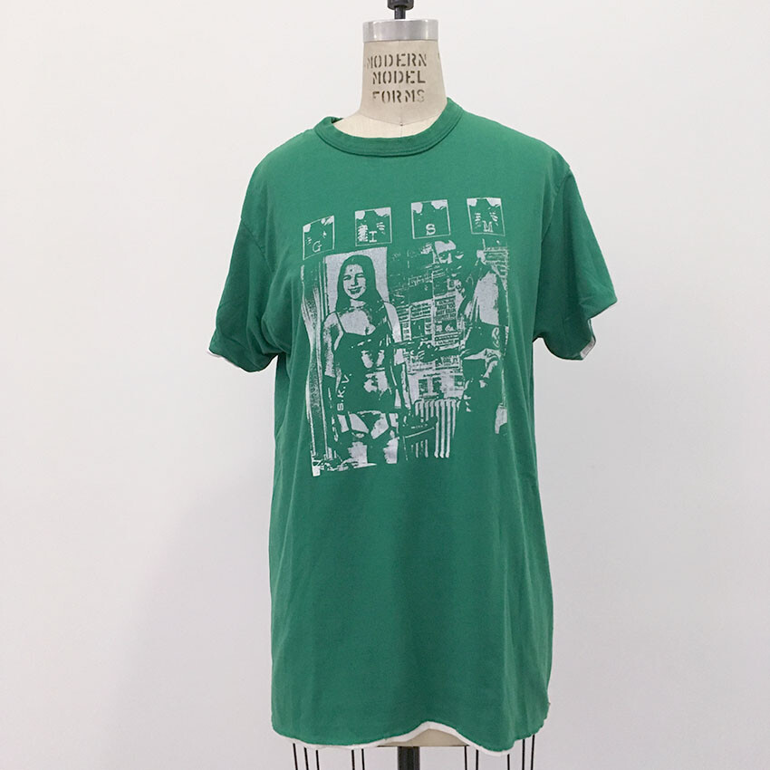 ⭕ 90s Vintage GISM T-shirt : punk hardcore crust japanese