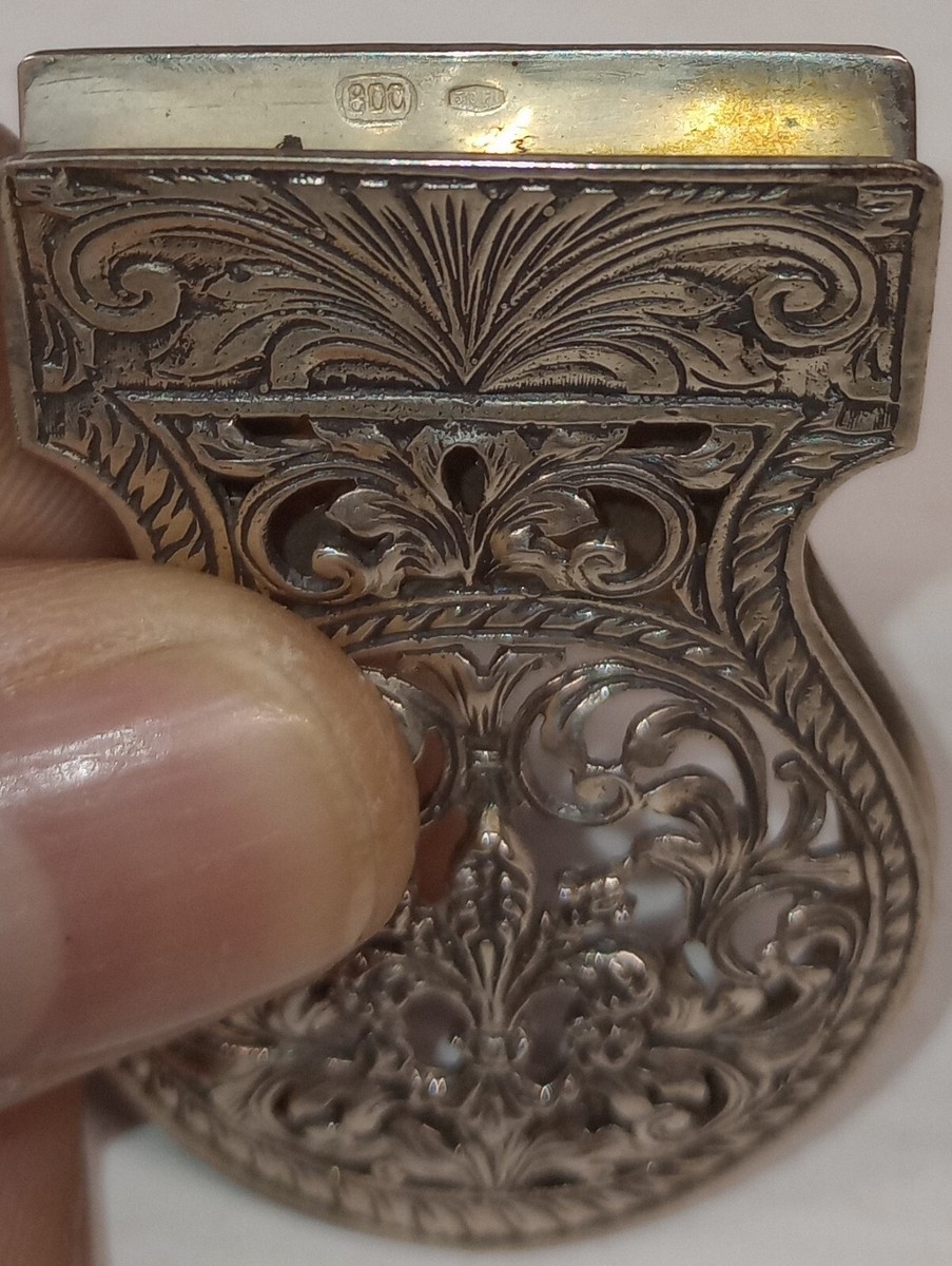 小物 vintage silver800 money clip 800 Silver Money Clip Set with 1946 Australia 1 Shilling