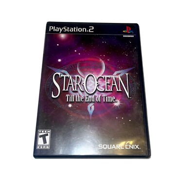 Star Ocean: Till the End of Time  (Sony PlayStation 2, 2004) PS2 With Manual