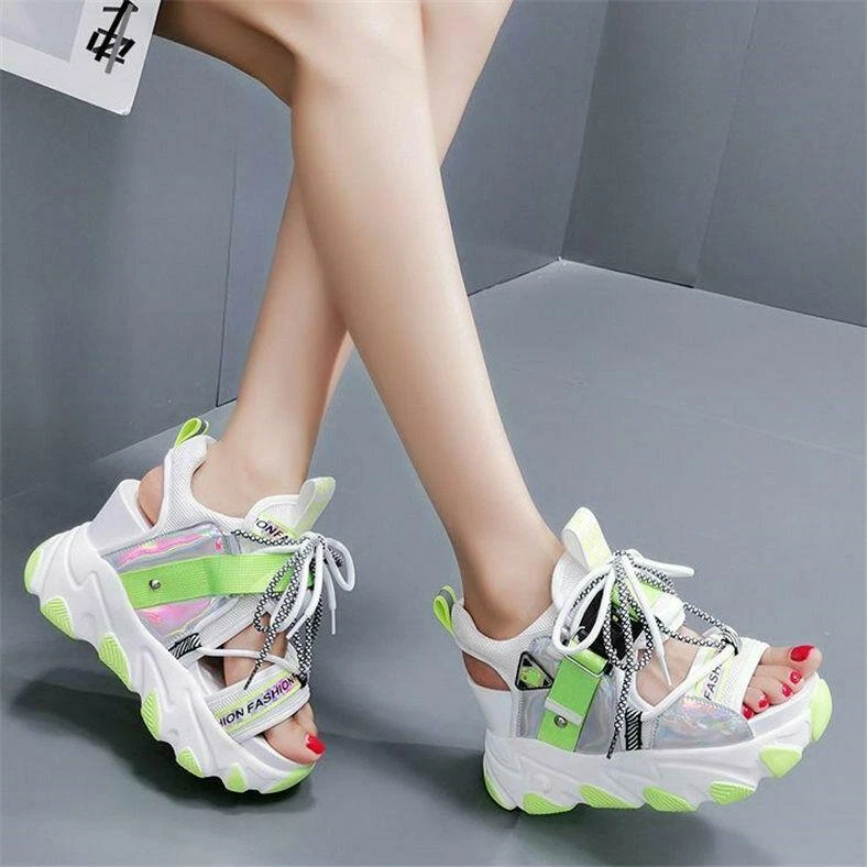 Platform sneaker sandals clearance