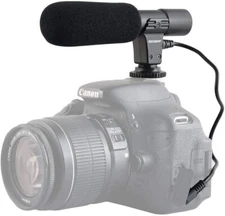 Deco Gear Universal Mini Condenser Shotgun Microphone for Digital Cameras