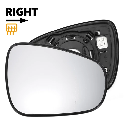 Car Right Passenger Side White Mirror Glass w/ Back Heated for Lexus CT 14-20