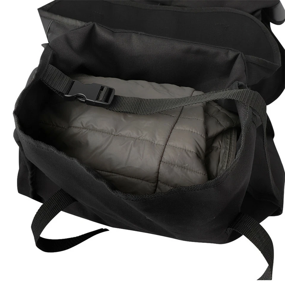 Motorcycle Pannier Bags Bicycle Rear Carrier Rack Seat Trunk Storage Saddle Bag - Image 4 of 4