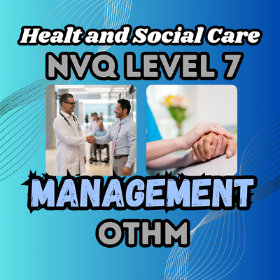 Level 7 Diplom in Gesundheits- und Sozialmanagement OTHM Antworten - alle 6 Einheiten Neu
