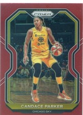 2021 Panini WNBA Prizm CANDACE PARKER #76 RED PRIZM SKY #230/299