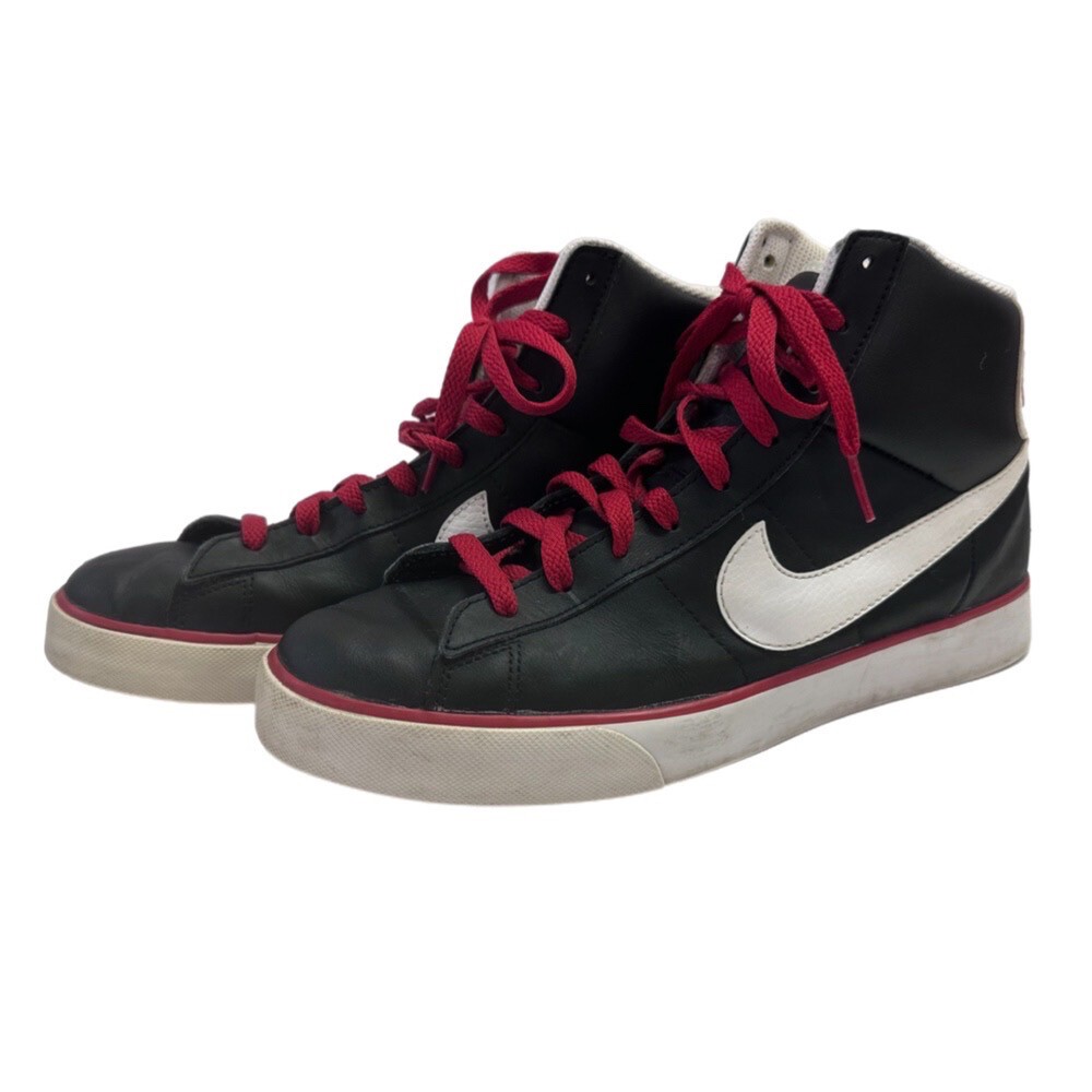 31♡ Size 10.5 - Nike Sweet Classic High Black Red for sale