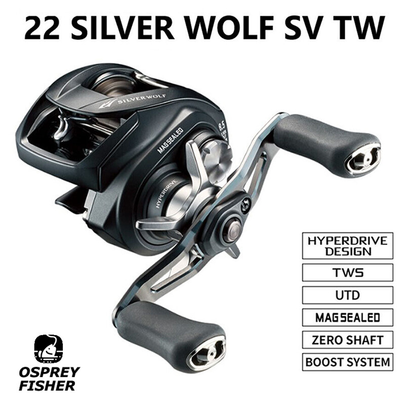 2022 Daiwa Silver Wolf SV TW PE Special Baitcasting Fishing Reel