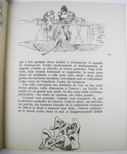 LE CORBUSIER Oeuvre Plastique Volume I ARCHITECTURE DESSINS EO 4 PLANCHES 1938 - Picture 11 of 17
