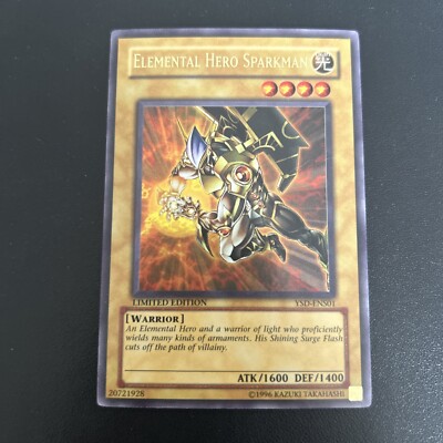 Yu-Gi-Oh! TCG Elemental Hero Sparkman - Special Edition Promo Starter Deck YSD