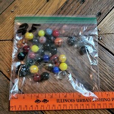 Glass Marble Collection Lot -lot25speckles.etc.