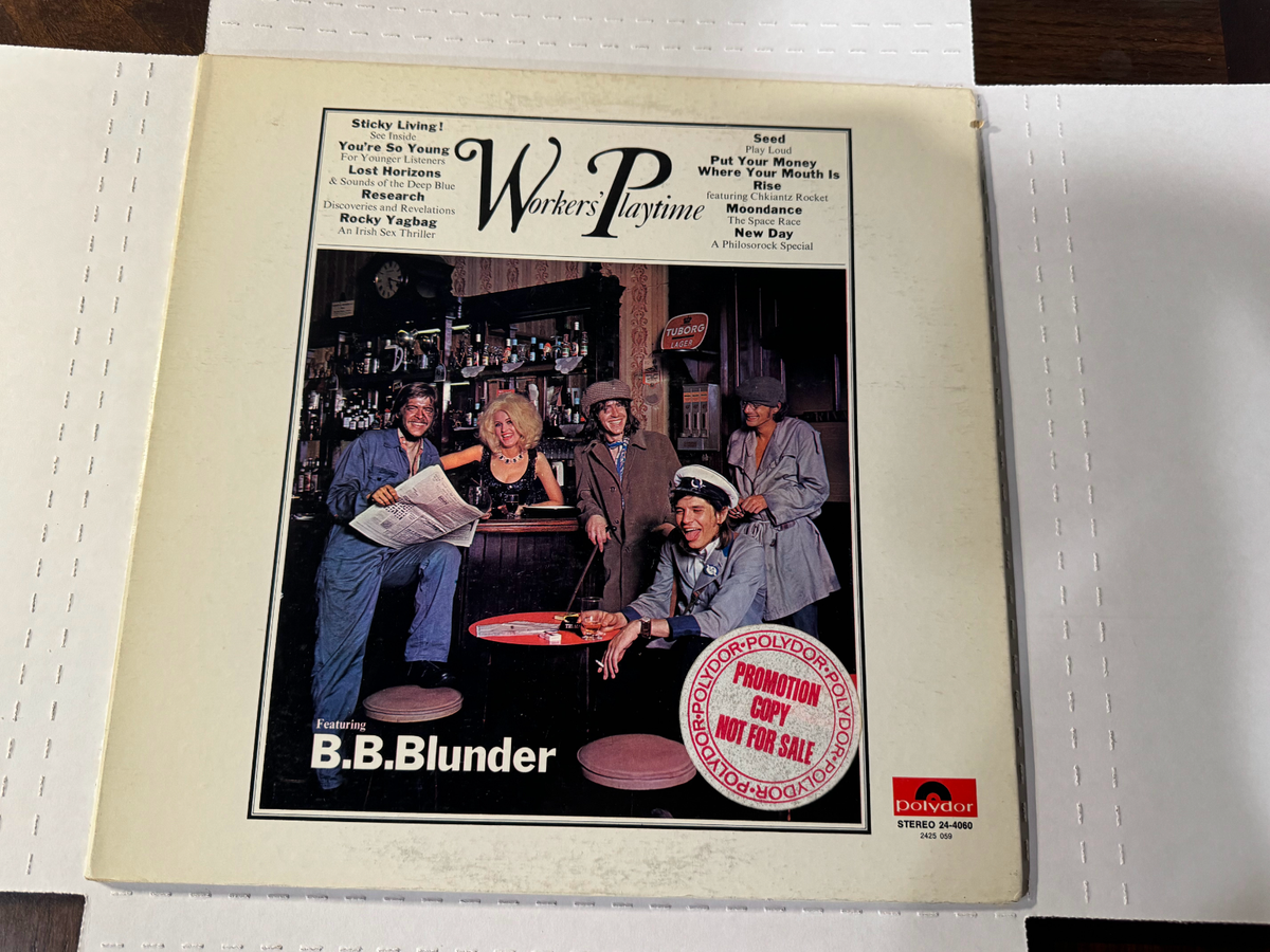 B.B. Blunder- Worker's Playtime- LP 1971 Polydor 24-4060 Promo | eBay