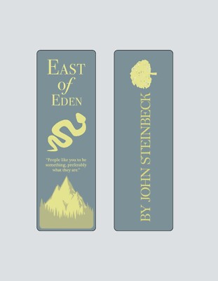 East of Eden by John Steinbeck Bookmark Set