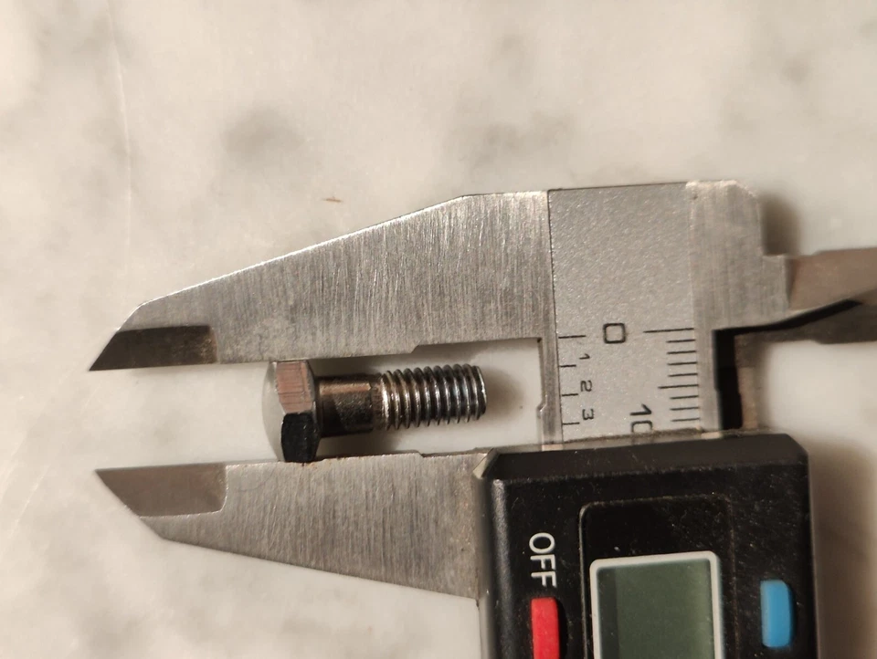 NOS Raleigh pernos cromados para portador o freno, RMB-129 Foto 4 de 4