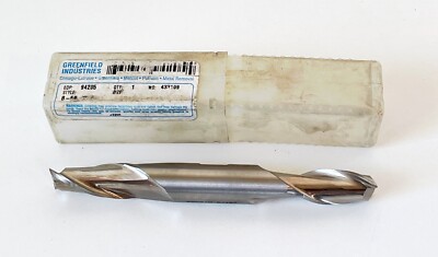 PUTNAM  9/16'' X 15/16'' LOC X 4-7/8'' OAL HSS 2 Flute Finishing Double End Mill RH