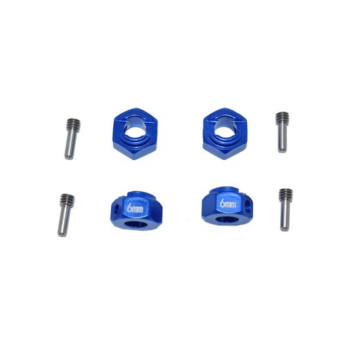 6MM Thick 12MM Wheel Hex Hub for Axial 1/10 RBX10 Ryft 4WD Rock Bouncer RC Car - Picture 2 of 14