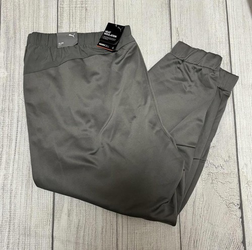 Puma Heat Warmcell Gray Slim Fit Train All Joggers Men Size 4XL