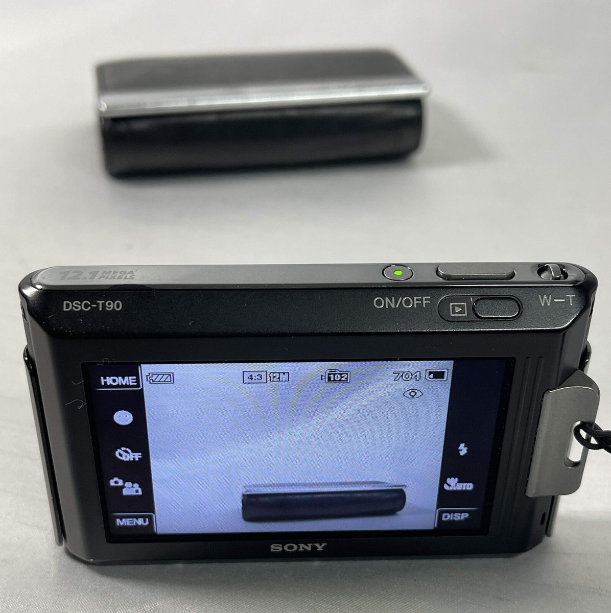 Sony Digital Camera DSC-T90 Cyber-shot Black 12.4 megapixels