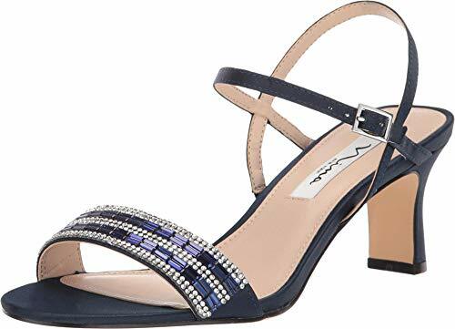 navy formal sandals