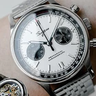 Sugess Chrono Heritage Panda Chrono Mechanical Watch SEAGULL 1963 SUPANK003SN