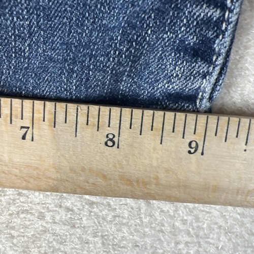 Levis Eco Vintage 565 Womens Size 8 M Boot Cut Medium Wash Blue Denim Cotton - Picture 14 of 15