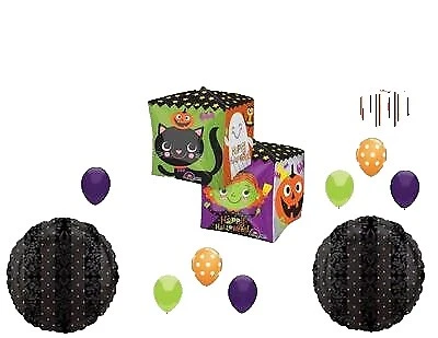 Globos de papel aluminio fiesta animal de Halloween