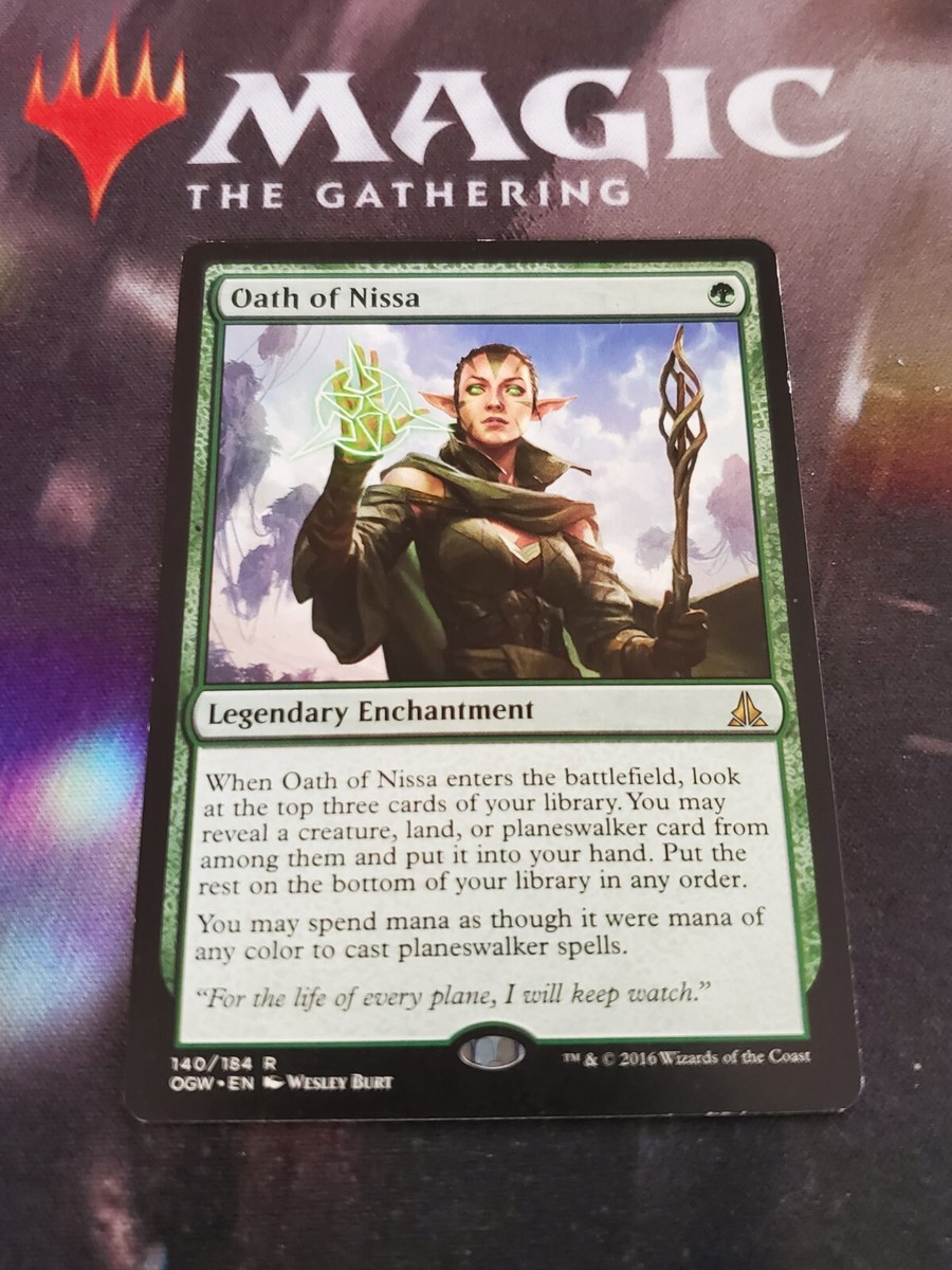 MTG. Oath of Nissa. Oath of the Gatewatch. 140/184. Lp | eBay