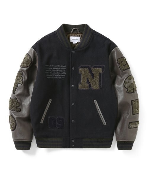 thisisneverthat Records Varsity Jacket Navy (Size: L) | eBay