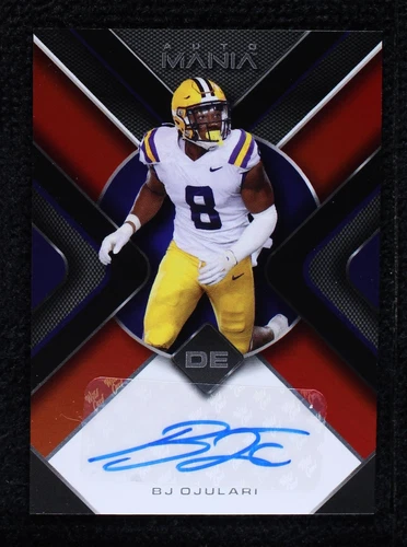 2022 Wild Card Auto Mania Retail BJ Ojulari #AM-TR5